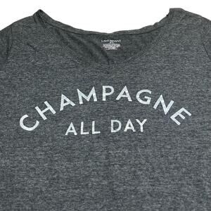 Lane Bryant Charcoal Tee